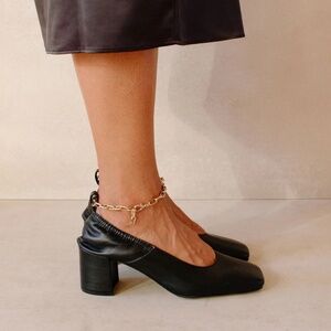 NWT Agent Anklet Black Pumps
